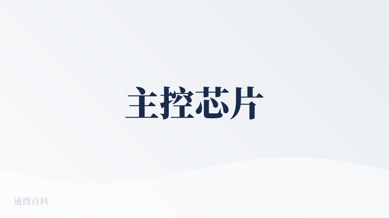 主控芯片