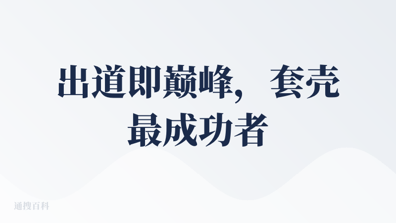 出道即巅峰，套壳最成功者，但是和阿里合作开发中文版，结果半路跑路到新加坡了；格局呢！