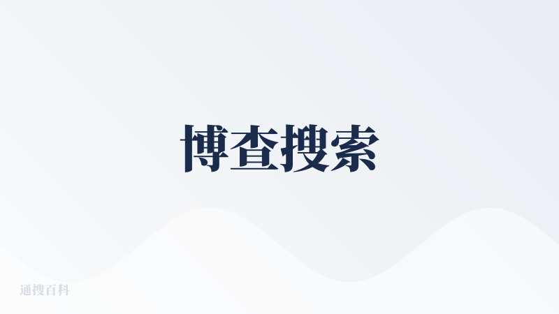 博查搜索