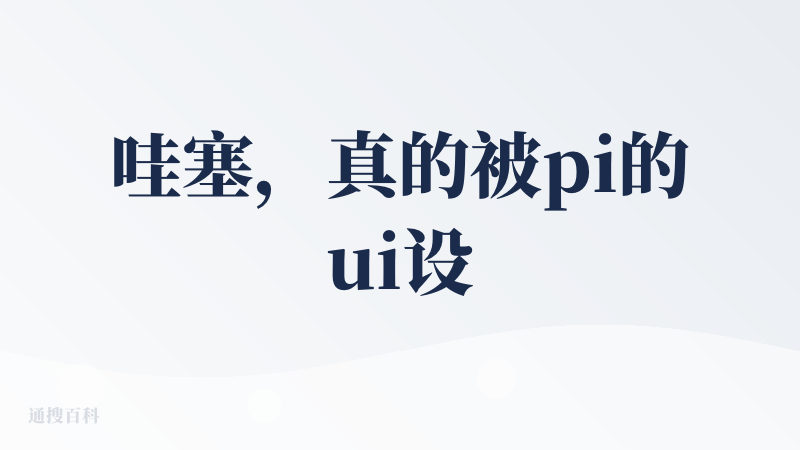 哇塞，真的被pi的ui设计惊艳到了！使用教程+使用提示真的很贴心。