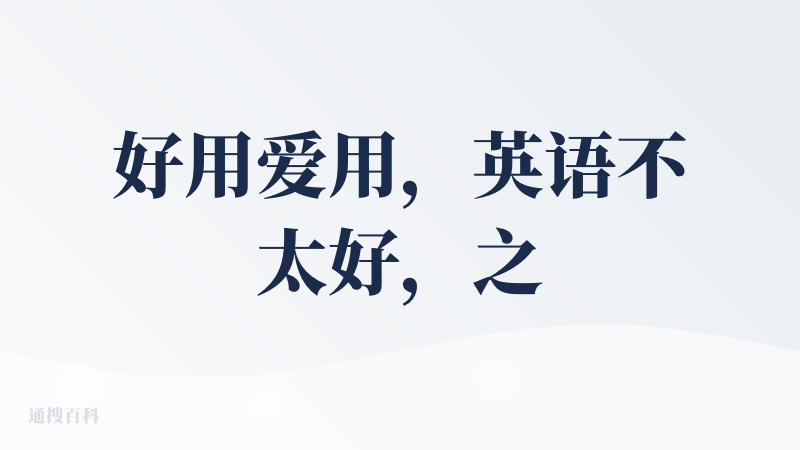 好用爱用，英语不太好，之前看演讲需要不断看字幕，现在可以边做别的边听内容，不赖。