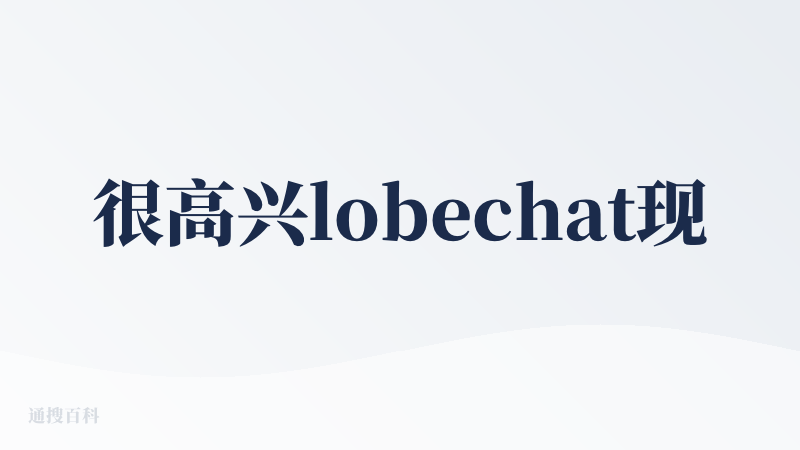 很高兴lobechat现在终于上了降临派，就让我来发首评吧。