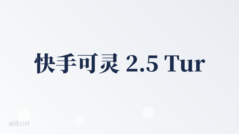 快手可灵 2.5 Turbo 模型亮相！视频生成更强更经济