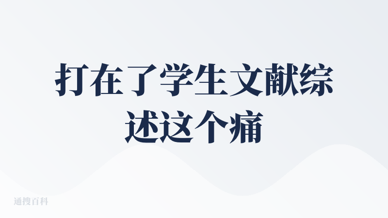打在了学生文献综述这个痛点，很好用的工具，适合前期资料探索阶段。缺点也是蛮多的，只适合完成课程作业，信息源大部分都是网络