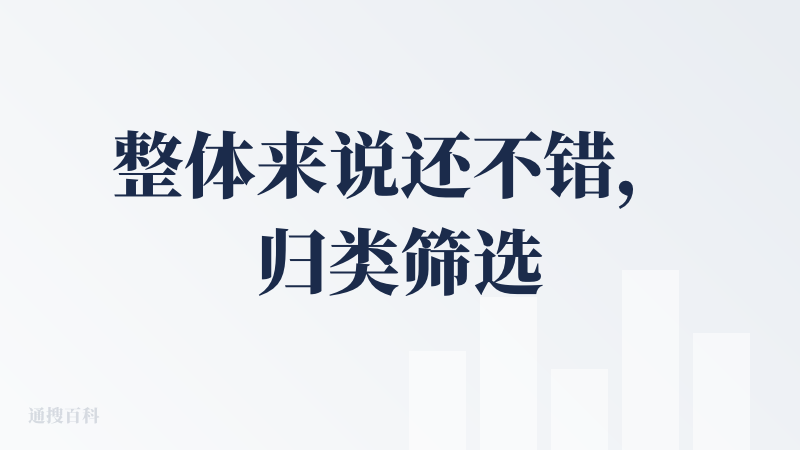 整体来说还不错，归类筛选很准确，试了没有发现推荐错类目的，推荐的餐厅也还可以，整体挺好，小程序使用起来也方便