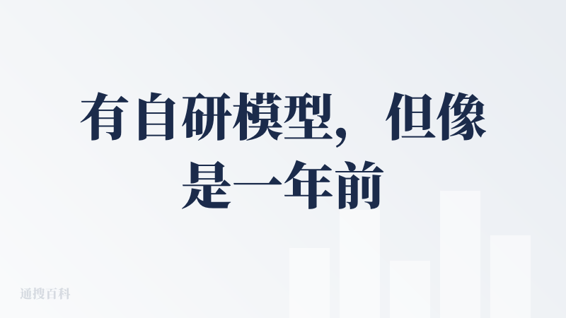 有自研模型，但像是一年前专注于做5s，10s视频生成的产品，完全没有现在视频创作agent的“生命力”。