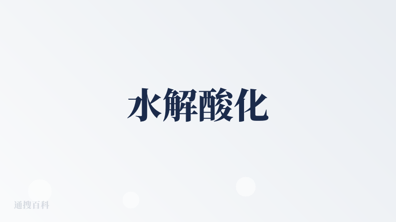 水解酸化