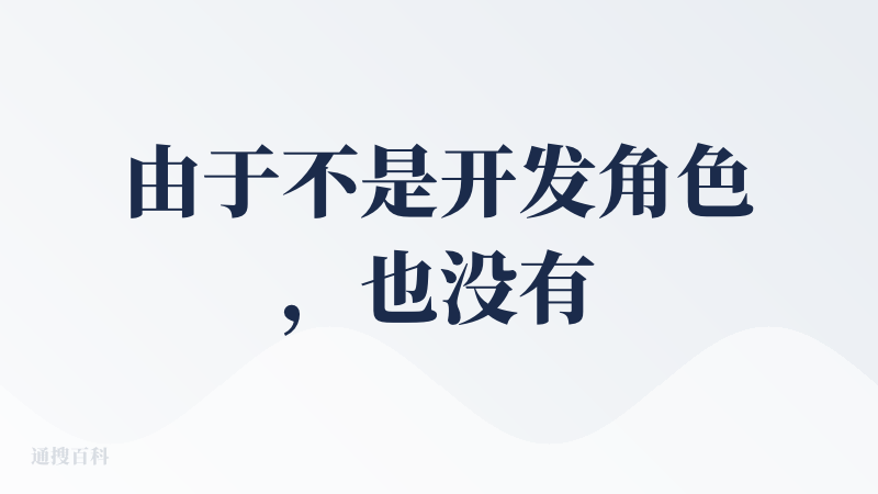 由于不是开发角色，也没有开发经历，所以下面的评价是从非专业人员的视角进行评价。