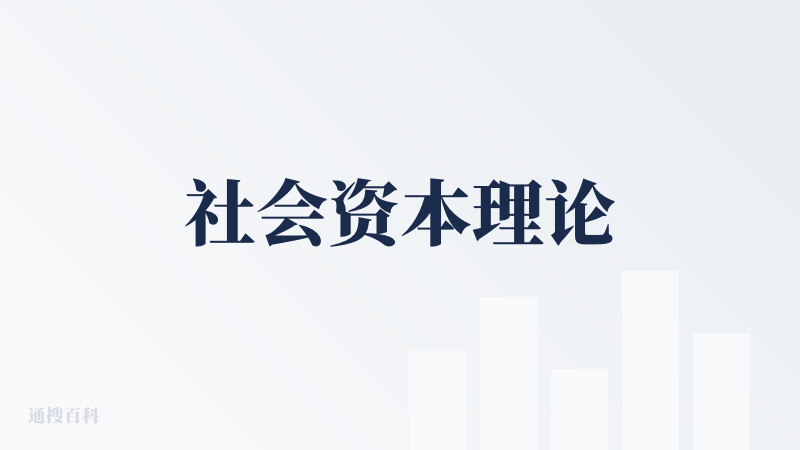 社会资本理论