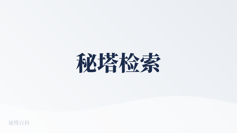秘塔检索