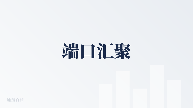 端口汇聚
