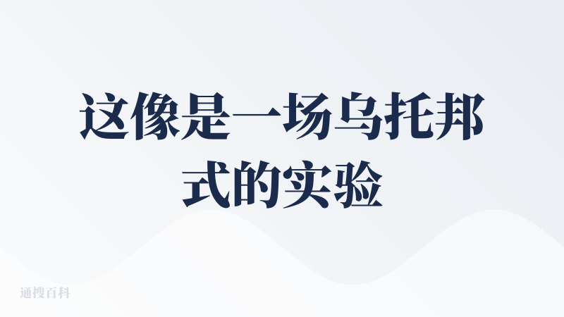 这像是一场乌托邦式的实验，我完全能感受到主理人在设计这个产品时的美好初衷, 为此点个赞。