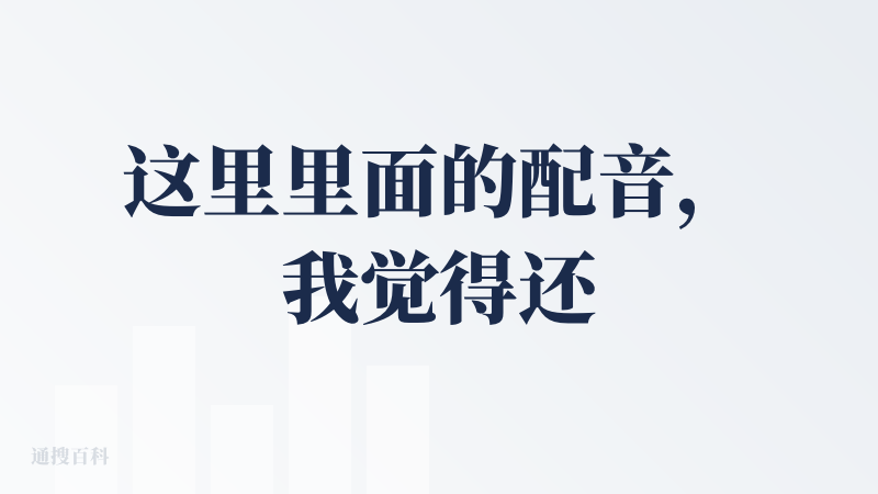 这里里面的配音，我觉得还是可以的，听起来不突兀，设计出来的脚本 我觉得也可以看，给bad原因是