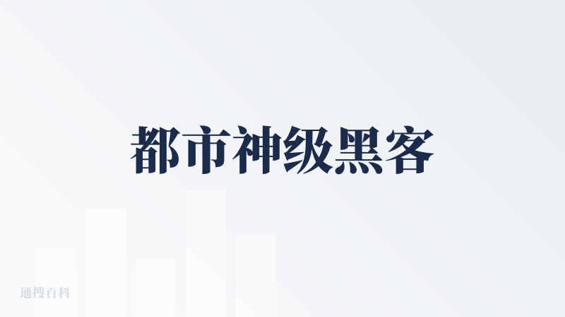 都市神级黑客