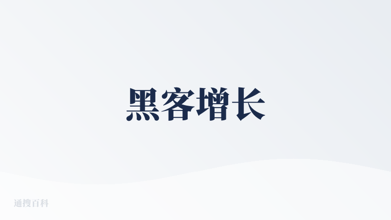 黑客增长