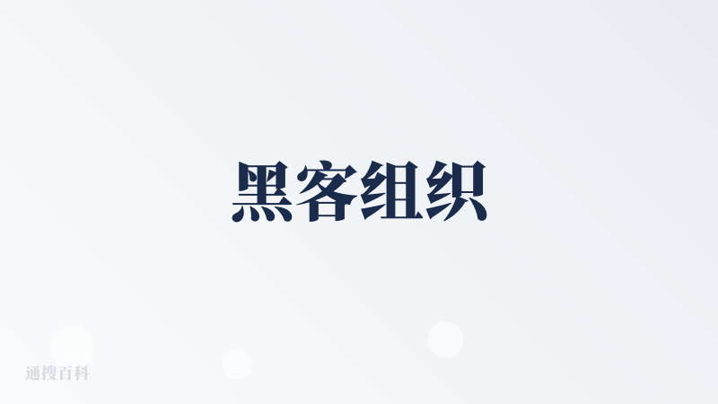 黑客组织