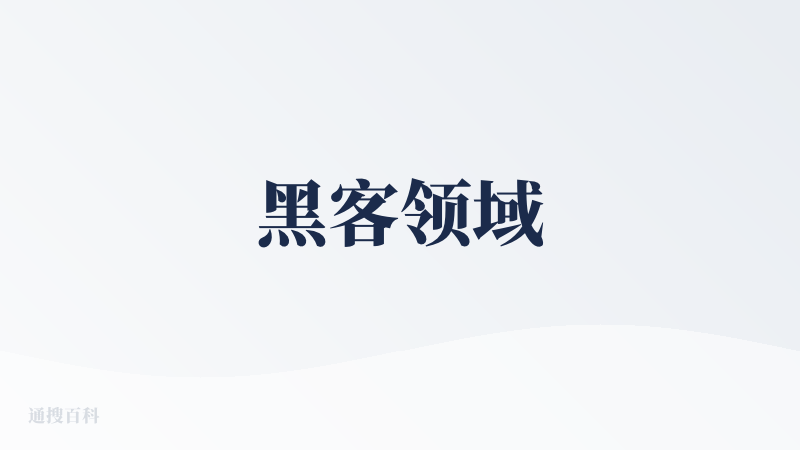 黑客领域