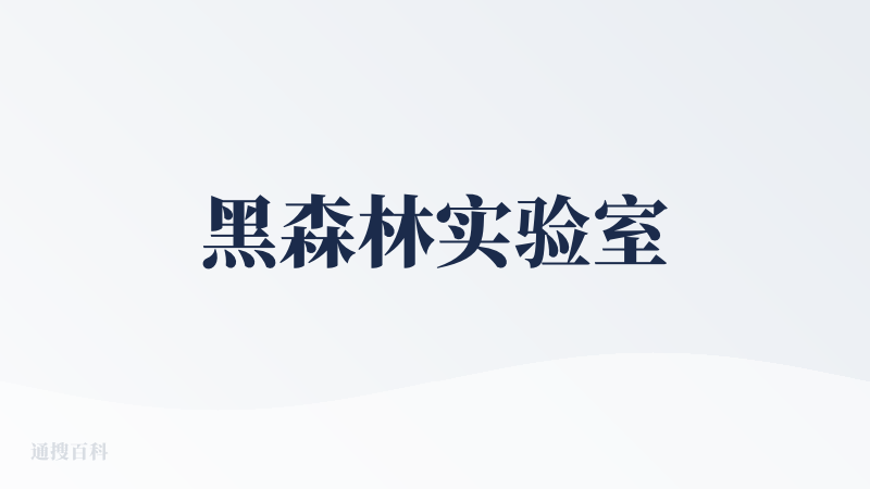 黑森林实验室