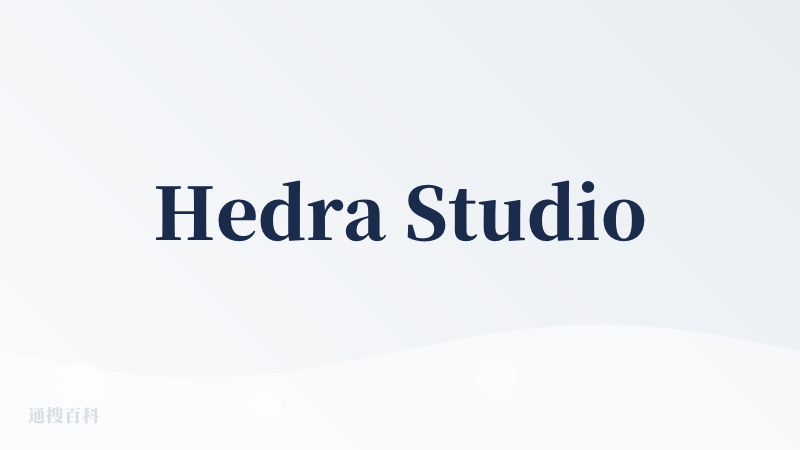Hedra Studio
