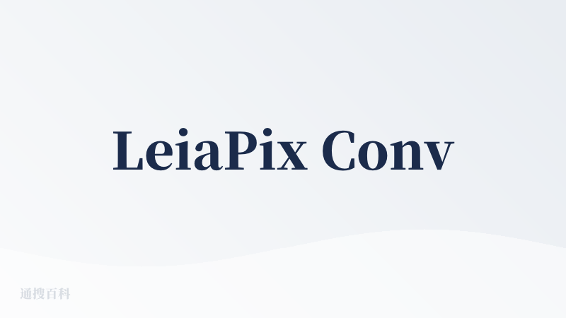 LeiaPix Converter