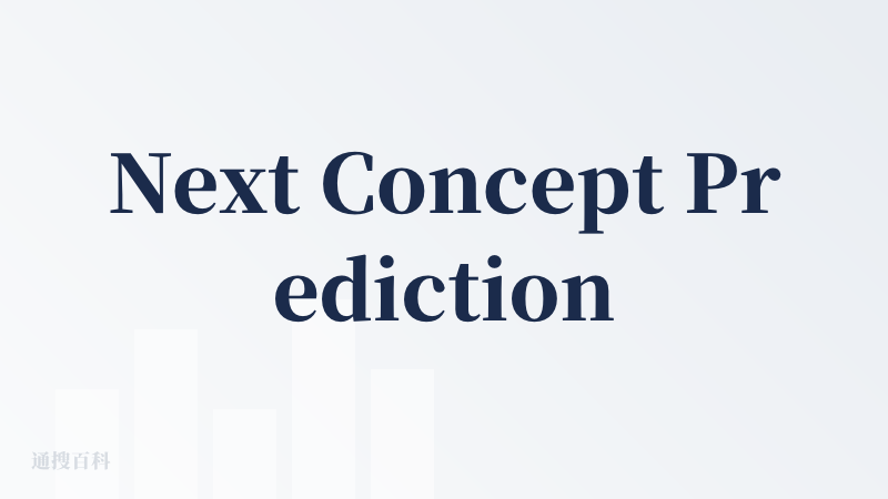 Next Concept Prediction