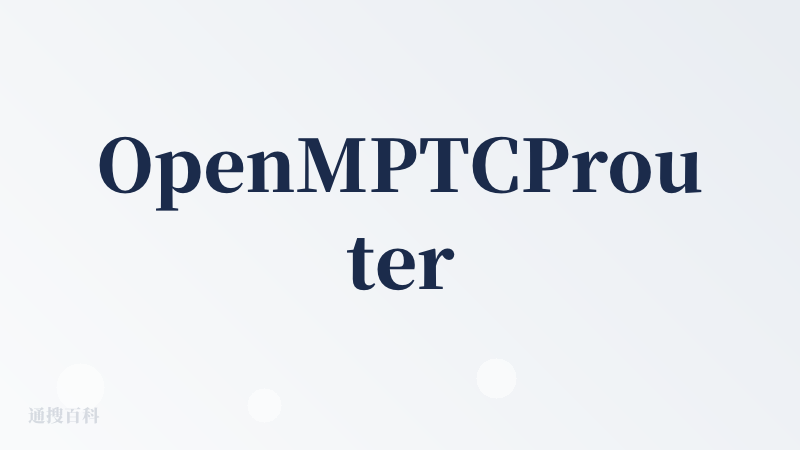 OpenMPTCProuter