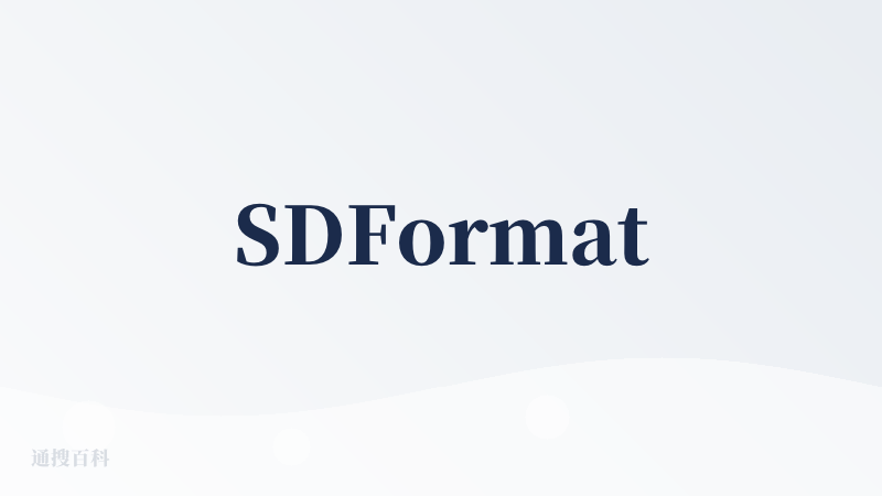 SDFormat