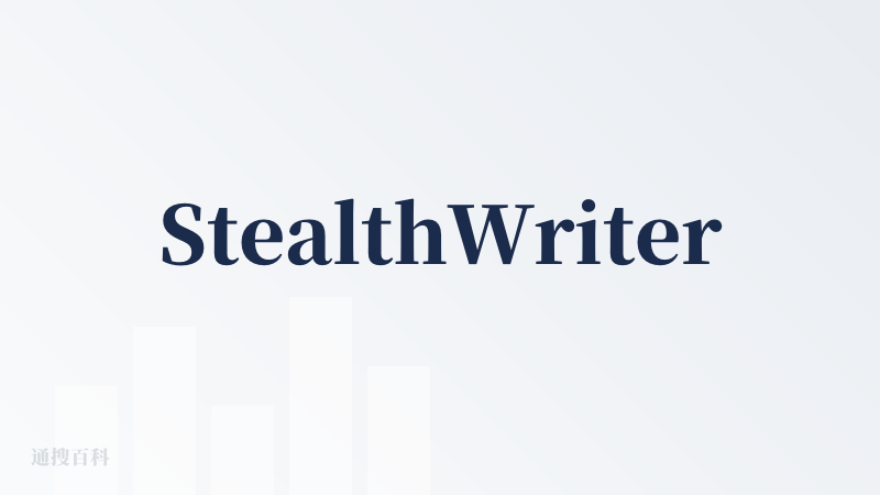StealthWriter