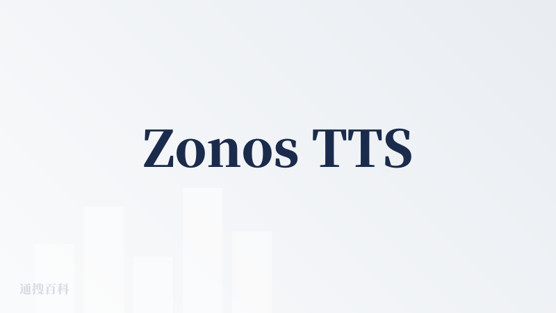 Zonos TTS