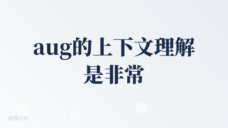aug的上下文理解是非常不错的，相较于国产以及cursor都好，同时也是支持mcp工具，扩展性强的。